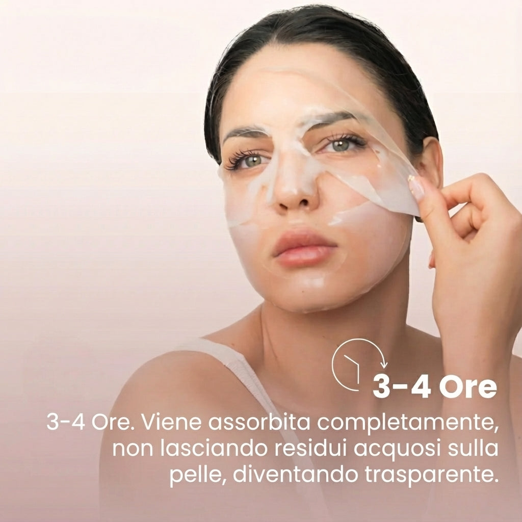 Maschera con bio-collagene - Riduci le rughe già dopo 1 applicazione