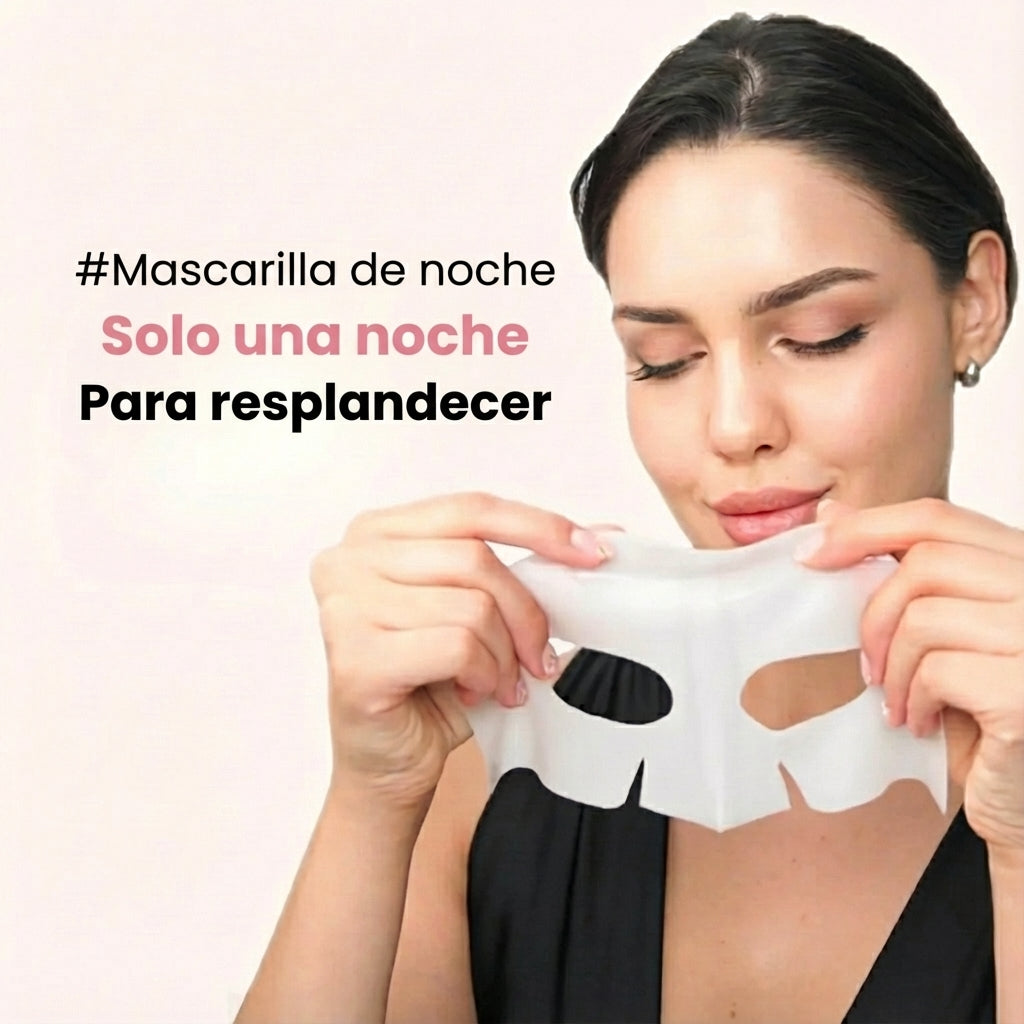 Maschera con bio-collagene - Riduci le rughe già dopo 1 applicazione